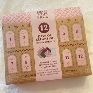 NEW Erase Your Face Makeup Remover Washcloths Set